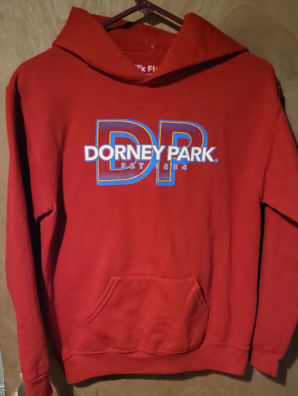 Dorney Park Red Logo Hoodie - Unbranded